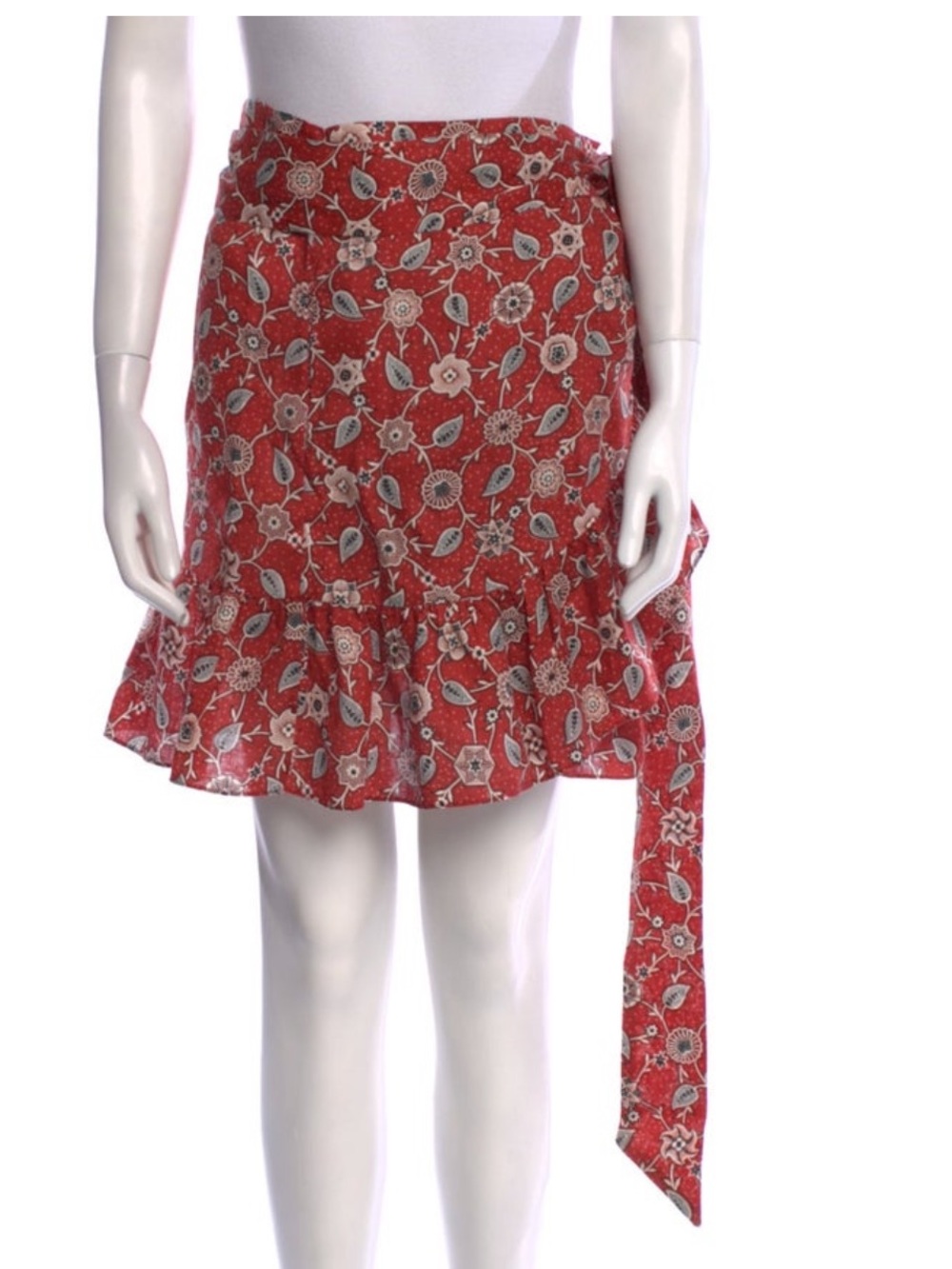 Etoile Isabel Marant Floral Linen Skirt
